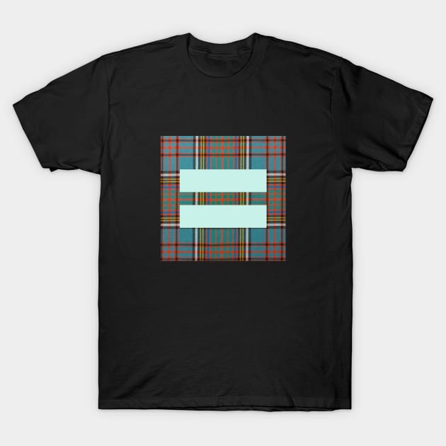 Plaid Equality Shirt 2 T-Shirt by silversurfer2000